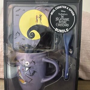 Disney The Nightmare Before Christmas Mug Set - Purple and Yellow
